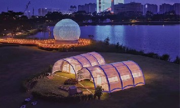绿色生态，高科技 | 球盟会帐篷酒店助力中山市打造文旅“金名片”