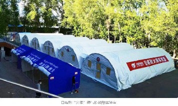 驰援西藏！4000米高海拔的硬气膜核酸实验室建成投用